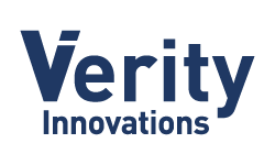 Logo of Verity Innovations, a leading supplier of premium, high-quality, clinically proven nutraceuticals, specializing in joint health products like Colliage collagen.